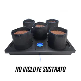 Módulo Auto5 XL de 1,2m (con 5 macetas FlexiPot de 36,50L)