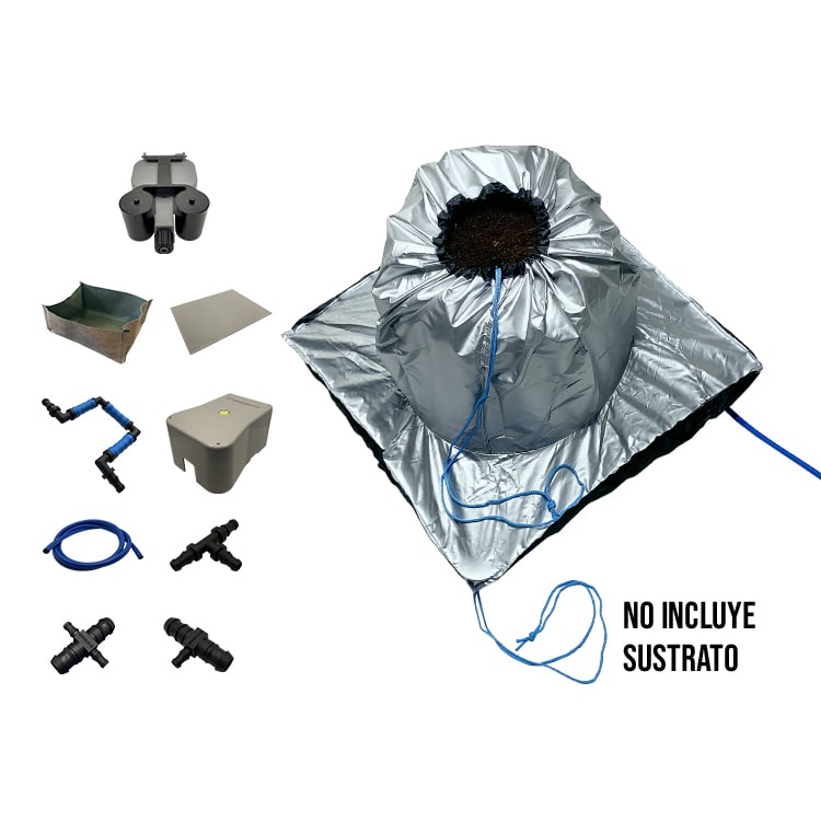 PlantSkirt Completo de 60 – Kit de cubierta reflectante PEQUEÑA
