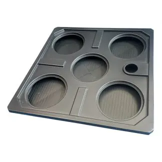 Bandeja, tapadera y tapa circ. únicamente para módulo Auto5 XL de 1,2m